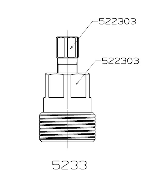 EXTRACTOR FORZA DE PLATOS MAGNÉTICOS PARA ROSCA INTERIOR PARA MOTO